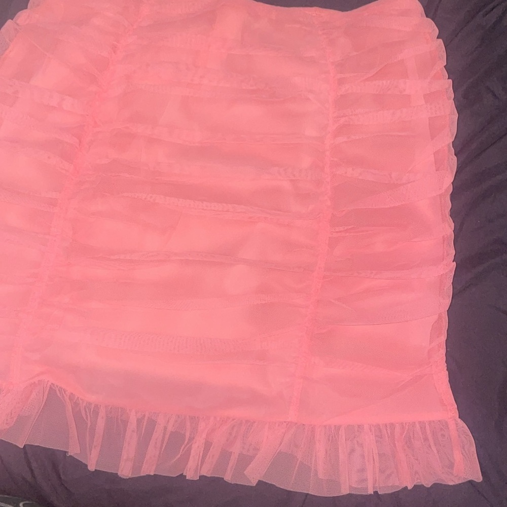 VICTORIA'S SECRET Ruched Mini Skirt - Picture 8 of 9